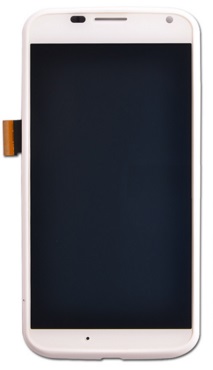 Motorola XT1053 Moto X Feh�r LCD Kijelz�+�rint�k�perny� +Keret